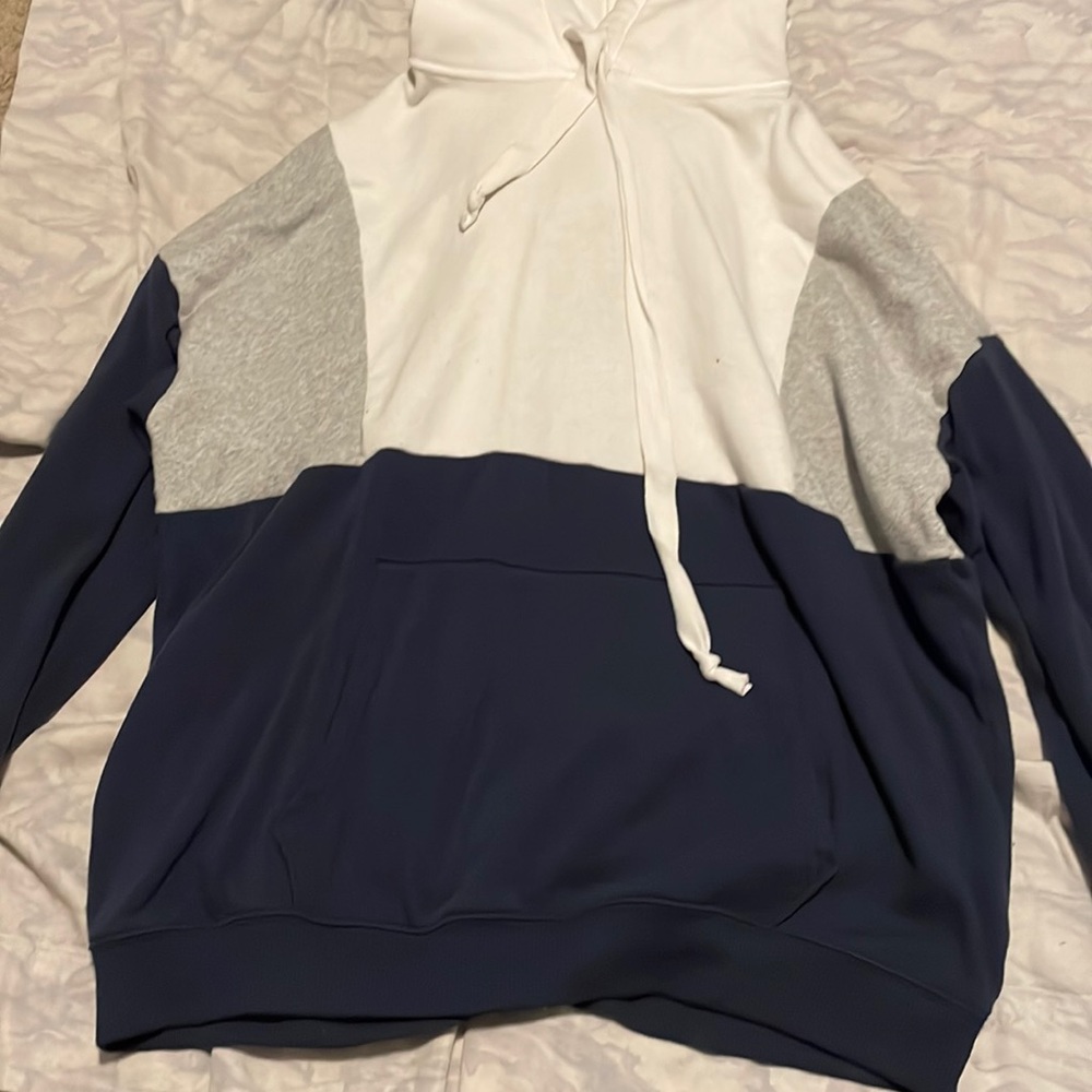 colorblock hoodie
